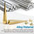 80sets Punk Studs Cone Spikes Kit,Gold Metal Screwback Rivets for DIY