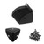 Geesatis 12Pcs Metal Box Corner Protectors,Black,1" x 1.5"
