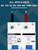 DIHOOL DC Circuit Breaker,100A 2 Pole,12V to 240 Volt Solar Disconnect Switch,DIN Rail Mount