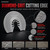 DAEMKOD 20PCS Diamond Oscillating Tool Blade, Multitool Blades