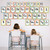 37Pcs Alphabet and Numbers Bulletin Board Set Alphabet Letters for Wall ABC Number 0-20 Cards Classroom Wall Poster Cards for Kids Kindergarten Elementary Classroom Nursery Homeschool Teacher Supplies