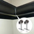 2 Pcs 90° Corner Closet Rod Flange 25mm for Cabinet, Bedroom, Bathroom