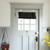 NICETOWN Black Blackout Door Curtains for Classroom Small Window Privacy