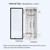 LeMotech Electrical Box, IP67 Waterproof Hinged Clear Cover Stainless Steel Latch Junction Box, ABS Plastic Electrical Enclosure with Mounting Plate,Wall Brackets, Cable Glands,10.2"x4.3"x2.9",Grey