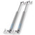ARANA 304 Stainless Steel Gas Struts 20 inch 150 lb for Heavy Lid, 2 Pcs