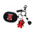 Silicone Case for Beats Studio Buds/Buds + Earbuds 2021/2023, Suublg Cute Cartoon Charging Case Protective Covers and Doll Keychain Anti-Lost Lanyard for Girls Boys Teen (DP)