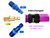 SANFU Polyurethane(PU) Air Hose 1/4-Inch x 100ft Reinforced, Purple(100’)