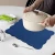 "6 PC Quilted Placemats, 18""X13""Extra Large Cotton Placemats Set of 6, 100% Cotto Color: Sapphire Blue, Size: Rectangular"