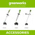 Greenworks Trimmer Head 2926507 for Greenworks String Trimmer GD40BC GD40BCB Series, 6+7c
