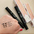Eyeliner Stamp – Wingliner by Lovoir Black, waterproof, smudgeproof, winged long lasting liquid eye liner pen, Vamp style wing, 2 Pens In A Pack (Triple Pack Combo, Midnight Black)