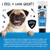BUGALUGS Wrinkle cream for Bulldogs, French Bulldogs, wrinkly dogs & cats. For itchy wrinkle folds, tear stains & tail pockets, anti-itch & itchy dog skin relief. Great itch remedies for dogs 75g
