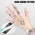 PORUPAEL 10 Colours Temporary Tattoo Pen, Temporary Tattoo Markers for Skin, Tattoo Pen Kit, Body Markers for Kids and Adults Art Marker Pens for Kids and Adults Party Festival Dress Up
