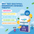 Kids Magnesium 180 Chewable Tablets for Children 4+, Sleep & Stress Support