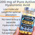 Advanced Skin, Hair, Nails, Bones Complex. Marine Collagen from Wild Fish 1000mg, Hyaluronic Acid 200mg; Vitamin C, Zinc, Copper for Immune System; E, B2, Iodine. 100% Hydrolyzed Peptides Supplement.