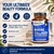 Nutrabytes Ultimate Marine Collagen Supplement, 900mg (60 Capsules) | Type 1 & 3 Hydrolysed Peptides with Hyaluronic Acid, Vitamin C for Skin, Hair, Nail, Joint & Bone Health | 1 Month | Made in UK