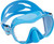 Cressi F1 Mask - Frameless Diving Mask Made in sof Silicone for Ensure Comfort and Perfect Seal, Blue, Small
