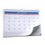 Genxon 2027 Wall Calendar Large Print Easy View A4 Spiral Bound 100gsm Thick Card Pages 12 Month Planner Marked UK Bank Holidays Jan to Dec Office Home School Desk or Wall Calendar