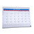 Genxon 2027 Wall Calendar Large Print Easy View A4 Spiral Bound 100gsm Thick Card Pages 12 Month Planner Marked UK Bank Holidays Jan to Dec Office Home School Desk or Wall Calendar