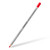 STAEDTLER Lumocolor 108 Omnichrom Pencils – Red, 12 Pack