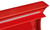 Kuhn Rikon Fast Wrap Dispenser for Cling Film and Aluminium Foil, Clean Cut Wrap Organiser with Non-Slip Feet, Easy Load and Measure, Fits Standard Rolls up to 33cm, Red
