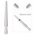 3-in-1 Metal Ring Mandrel, Ring Sizer, and Gauge Set with Rubber Hammer