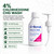 C-Scrub Wash Chlorhexidine 4% w/v | 250ml | Anti-Microbial Hand, Skin Cleanser | Pump Dispenser | Antibacterial Wash