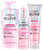 L'Oréal Paris Elvive Glycolic Gloss Conditioner 150ml + Shampoo 200ml + Leave-In Serum 150ml Set for Dull and Porous Hair Intense and Long-Lasting Shine - 3 Bottles
