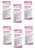 Ketoconazole 2% Anti Dandruff Shampoo Pack – Medicated Itchy & Flaky Scalp Treatment – Fungal Dandruff Control – 6 x 60ml Bottles - Value Pack
