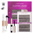 Ocean Pearl Cluster Lashes Kit 144PCS Individual Eyelashes 10-16mm DIY Lash Extension Kit with Strong Hold Eyelash Glue Natural Lash Clusters D Curl Eyelash Extension Kit with Bond and Glue-DM28