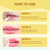 Colaren 6 PCS Honey Lip Balm, Honey Bee Balm UK Lips for Moisturizing Preventing Dry Cracked