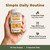 Strength & Spices Psoriasis Relief Skin Care Supplements, Immune System Booster with 31 Powerful Ingredients and Amino Acids, Soothes Red, Flaky Skin, 1000 mg, 60 Vegan Capsules