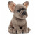 Living Nature French Bulldog Puppy, Realistic Soft Cuddly Dog Toy, Naturli Eco-Friendly Plush, 16cm
