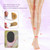 40x Exfoliating Hair Removal Pad Set Smooth Away Legs Skin Pads Arm Face Remover Device Eraser Tool Magic Exfoliation Body Silky Exfoliator