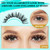 Lash Clusters Eyelashes Cluster Individual Wispy Lashes Thin Band for Lash Extension 240pcs Eyelashes for Beginners at home (40D)