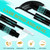 Lash Clusters Eyelashes Cluster Individual Wispy Lashes Thin Band for Lash Extension 240pcs Eyelashes for Beginners at home (40D)