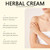 Herbal Cream, Natural Herbal Cream, Skin Soothing Cream, Natural Moisturising Cream With Botanicals, Nourishing Formula For Soft Skin (15g)