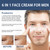 6 in 1 Face Cream for Men, Organic Mens Anti Aging Wrinkle Face Cream for All Skin Care, Natural Moisturiser(2Pcs)