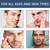 6 in 1 Face Cream for Men, Organic Mens Anti Aging Wrinkle Face Cream for All Skin Care, Natural Moisturiser(2Pcs)