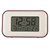 Acctim 15864 Alta red alarm clock with indoor temperature