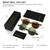 SUNGAIT Men's Military Sunglasses Polarized Pilot Style Bayonet Temples SGT285JKML-JKC UK