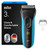 Braun Series 3 ProSkin Electric Shaver, Electric Razor for Men with Pop Up Precision Trimmer, Black/Blue Razor, Pack of 1