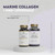 Marine Collagen with Hyaluronic Acid for Skin Care, Hair Care, Joints. Magnesium, Vitamin C. Hydrolysed Collagen Supplements. Anti Aging. Best Collagen PEPTAN. 90 Veggie Caps. EU. N2 Natural Nutrition