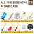HOUSEEIGHT Small Sewing Kit-73 Pcs Needle & Thread Kit Includes 18 Strong Threads,30 Needles,and Other Sewing Accessories Travel Sewing Kits for Adults UK Emergency Mini Sewing Kit for Beginners…