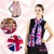 Basic Sense Pure Silk Union Jack Scarf - Lightweight, Skin-Friendly UK Flag Neck Scarves for Men & Women, Royal Blue