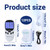 Period Simulator Machine for Men Tens Machine for Back Pain 6 Modes 8 Pads Period Cramp Simulator Rechargeable Electric Massager with Back