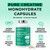 Creapure® Creatine Monohydrate Capsules 1000mg, 150 Vegan Capsules