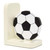 Football Soccer Ball Wooden Bookends For Kids | Childrens Book Ends | Book Stoppers For Shelves, Kids Room or Nursery Decor - Hand Made in UK