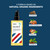 Sapiens Barbershop Beard Oil for Men 50ml - Cosmos Organic Certified Beard Growth Oil - Moisturizing and Promoting Growth Beard Care with Natural Oils Castor, Jojoba, Argan, Almond - Made in France