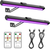 "Black Light for Blacklight Tapestry, Poster Light, 2 Pack | 15 Inch 4000Mah Rech Number of Items: 2"