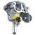 541-0765 Carburetor for Onan 5500 7000 Grand Marquis Gold Generator HGJAA HGJAB-901D HGJAB-900 5.5HGJAB-6755K replace 146-0774 141-0983 A043B781